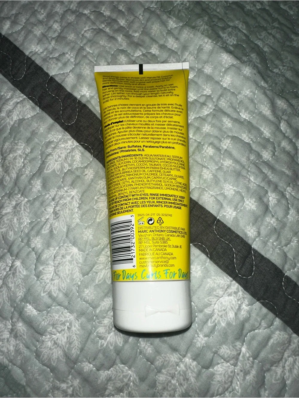 Mark Anthony scalp scrub shampoo